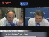 ITW de Henri de Castries (25.09.08)