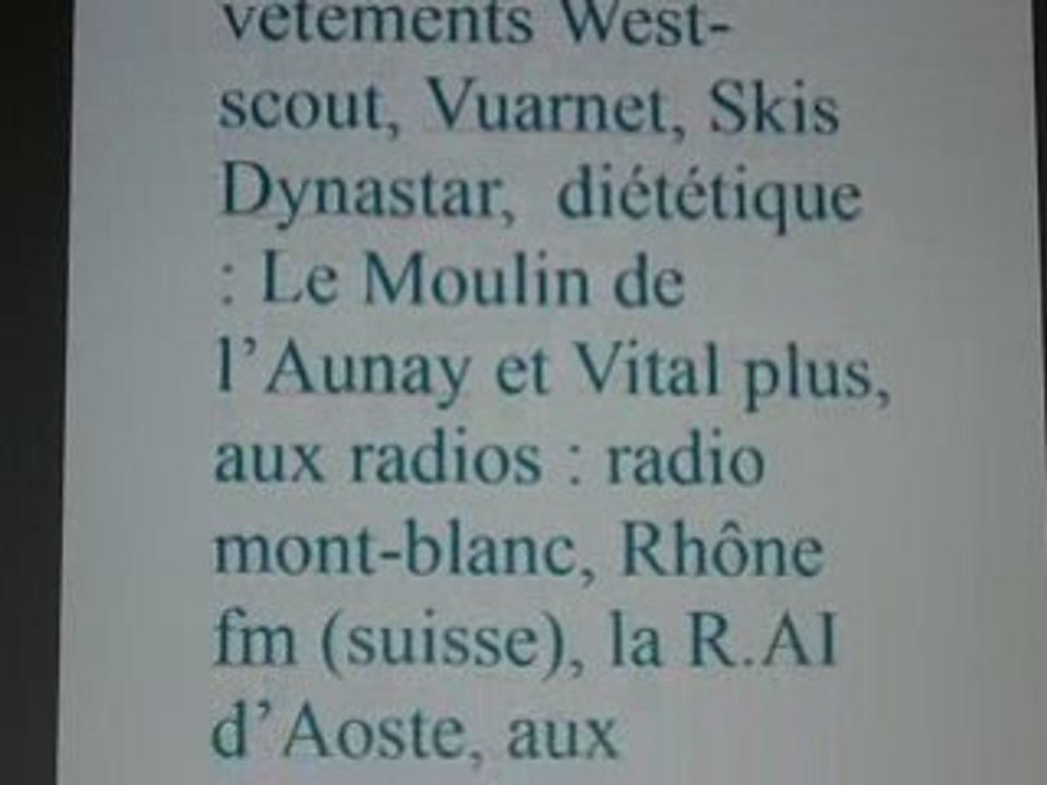 Générique mon tour du monde dans les alpes film