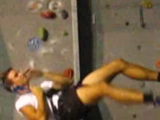 Escalade  Antho l'acrobate!!!