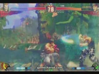 Street Fighter 4 : Guile vs Ryu