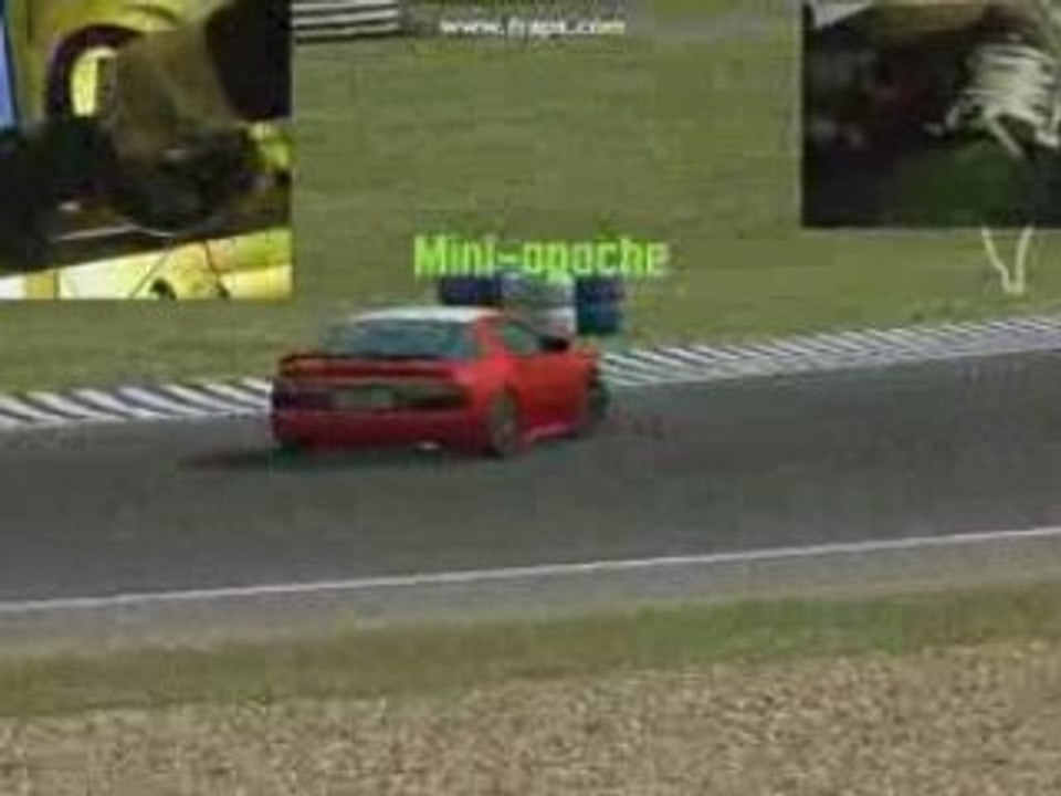 drift logitech g25 lfs + footcam + wheelcam