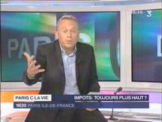 Payons-nous trop d’impôts ? France 3  16/09/08