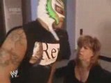 Rey Mysterio & Vickie Backstage 11.8.06