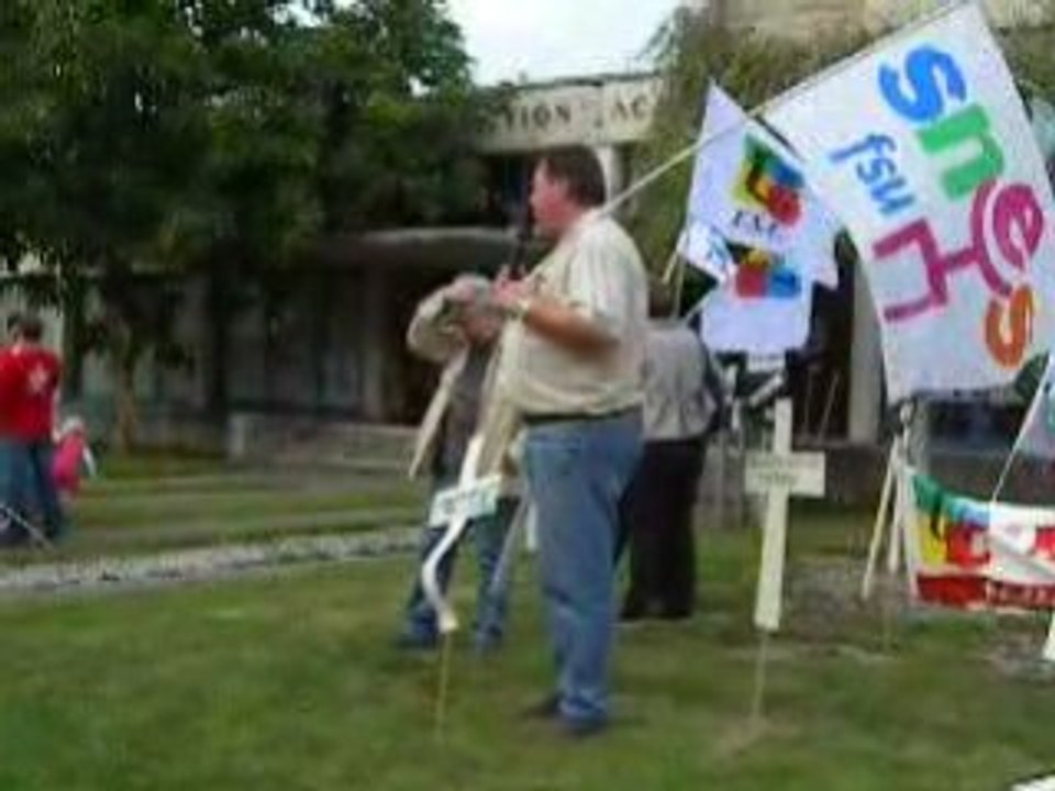 manifestation enseignants