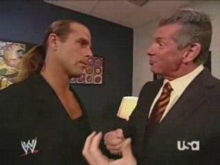 HBK & MR. MCMAHON backstage