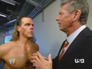 HBK Vince Talk Backstage