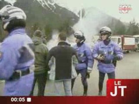 TV8 Mont-Blanc - Le tunnel du Mont-Blanc bloqué toute la journée