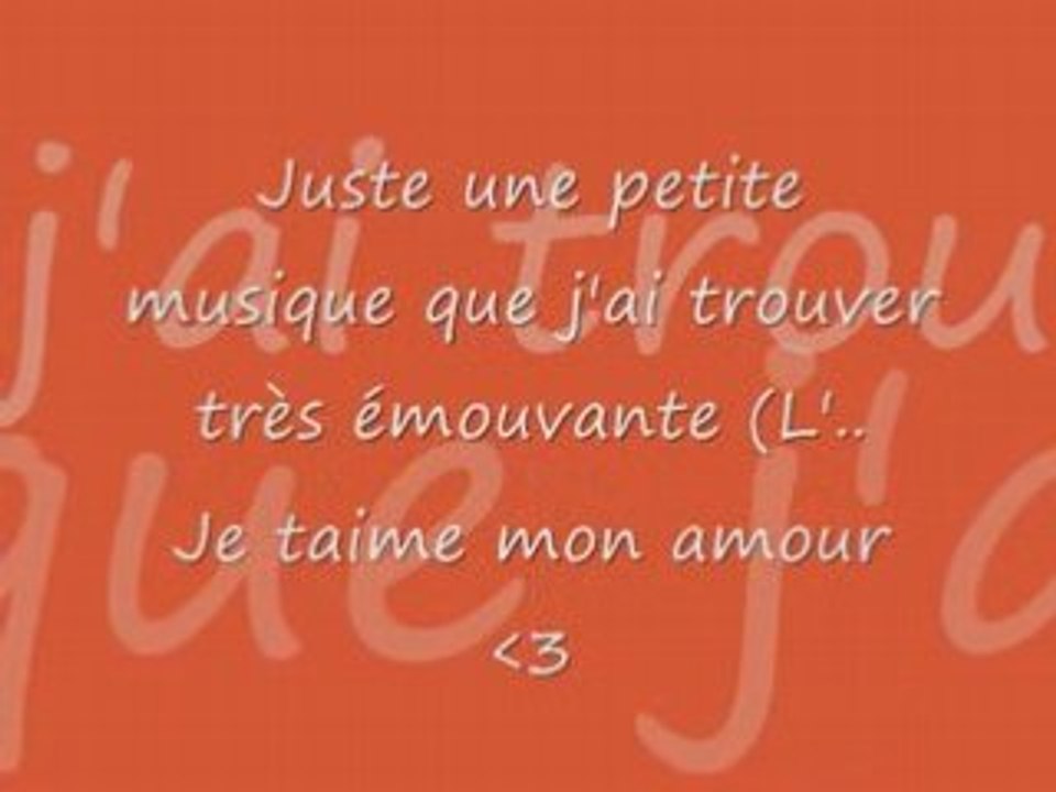Aime moi mon amour, je reve de toi toutes les nuits <3