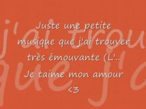 Aime moi mon amour, je reve de toi toutes les nuits <3