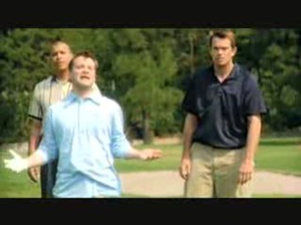 Dark vador joue au golf