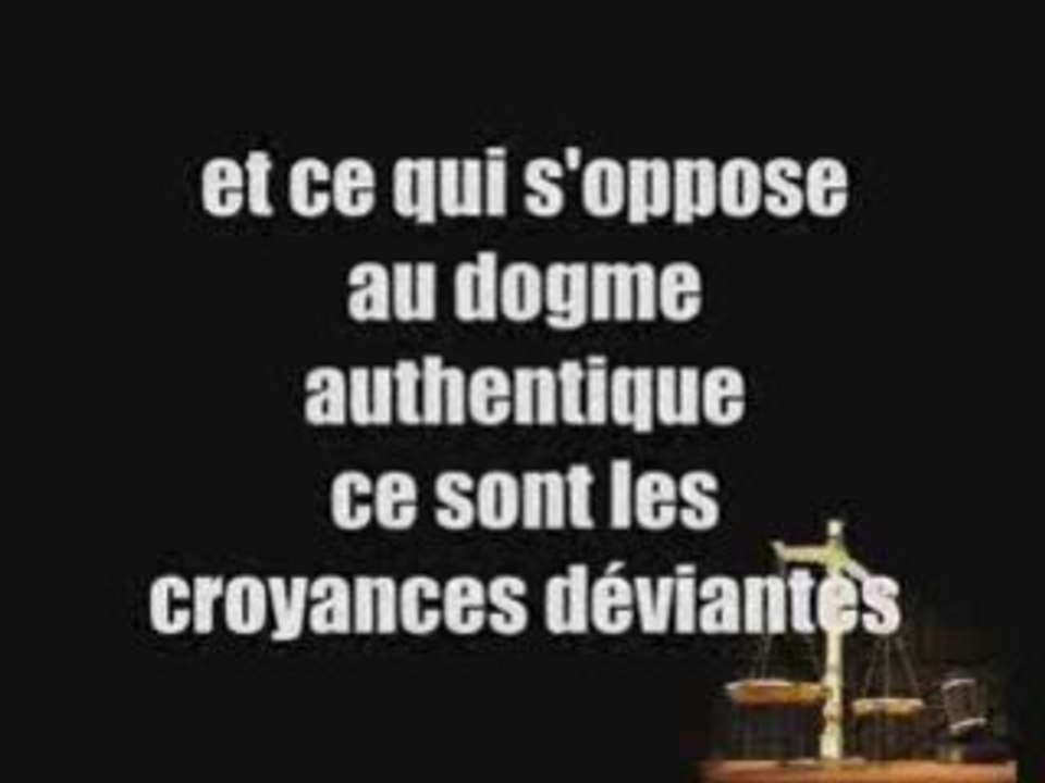 - importance de la croyance correcte
