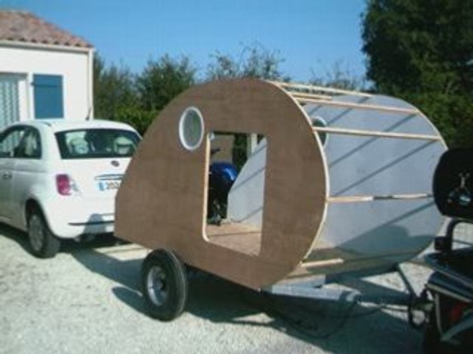 Construction caravane