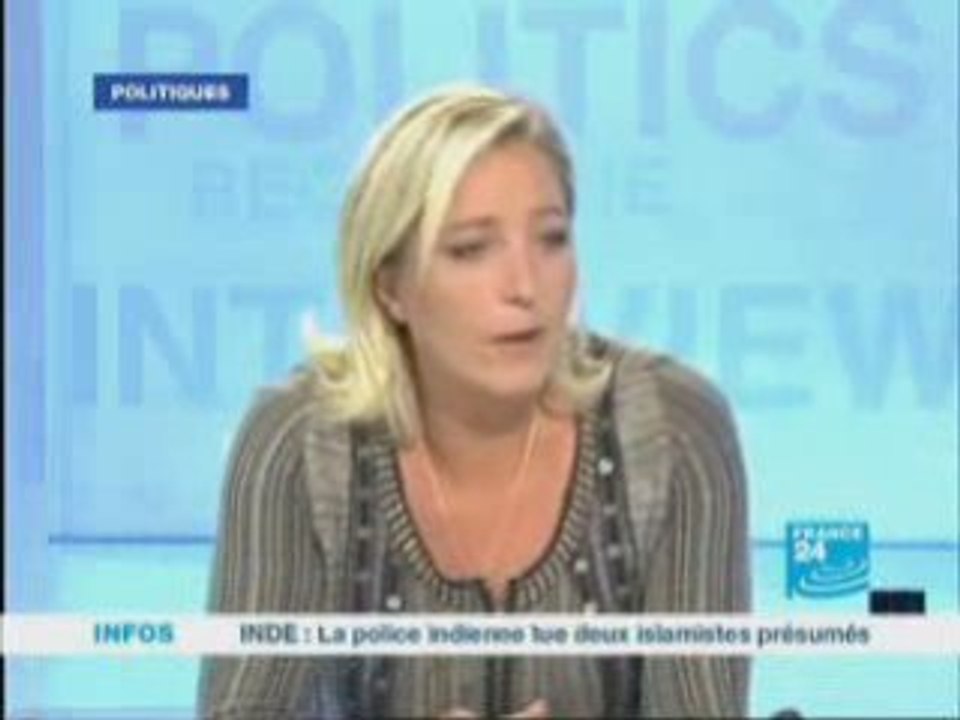 Marine Le Pen france24_190908