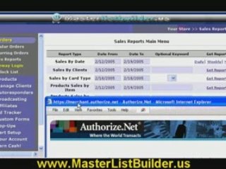 Utilize Your Shopping Cart Software to Handle Order
