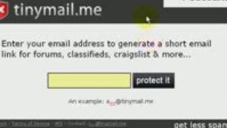 How To Use TinyMail To Prevent Eamil Spam