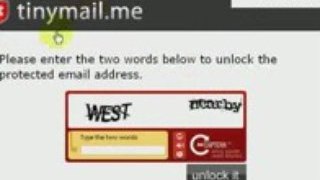 Get Less Spam wuth Tinymail.me
