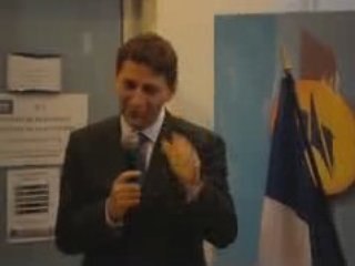 Daniel Goldberg à la Poste de La Courneuve