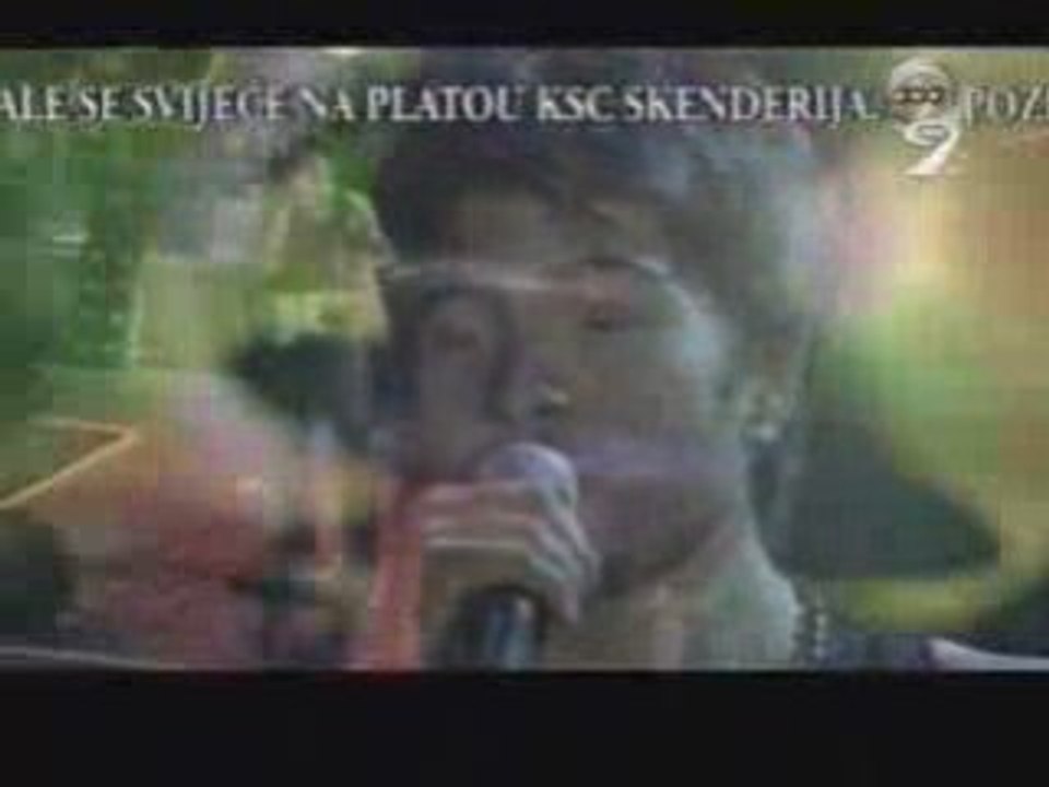 Tose Proeski - Bacila je sve niz rijek - Sarajevo 2006