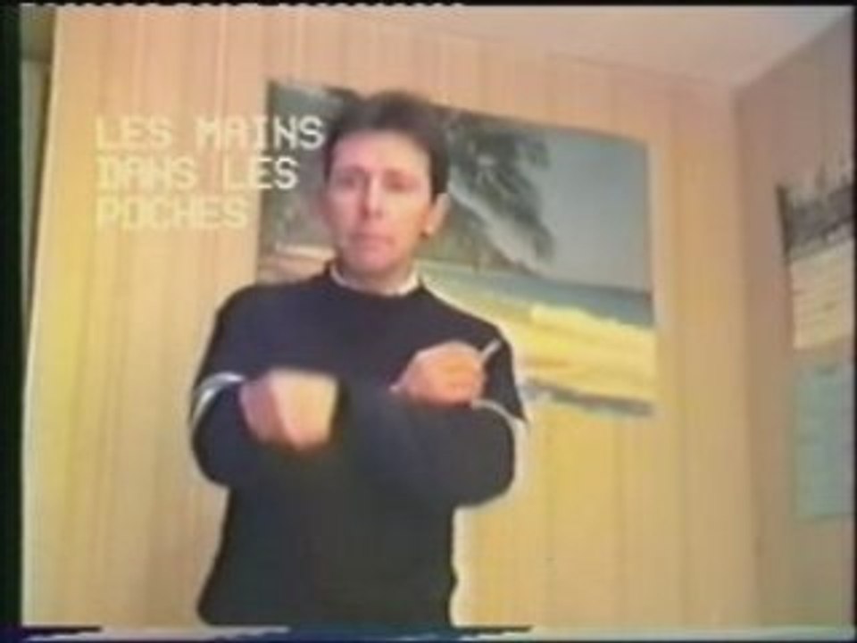 "Les mains dans les poches" Richard Anthony et H.F. 1990