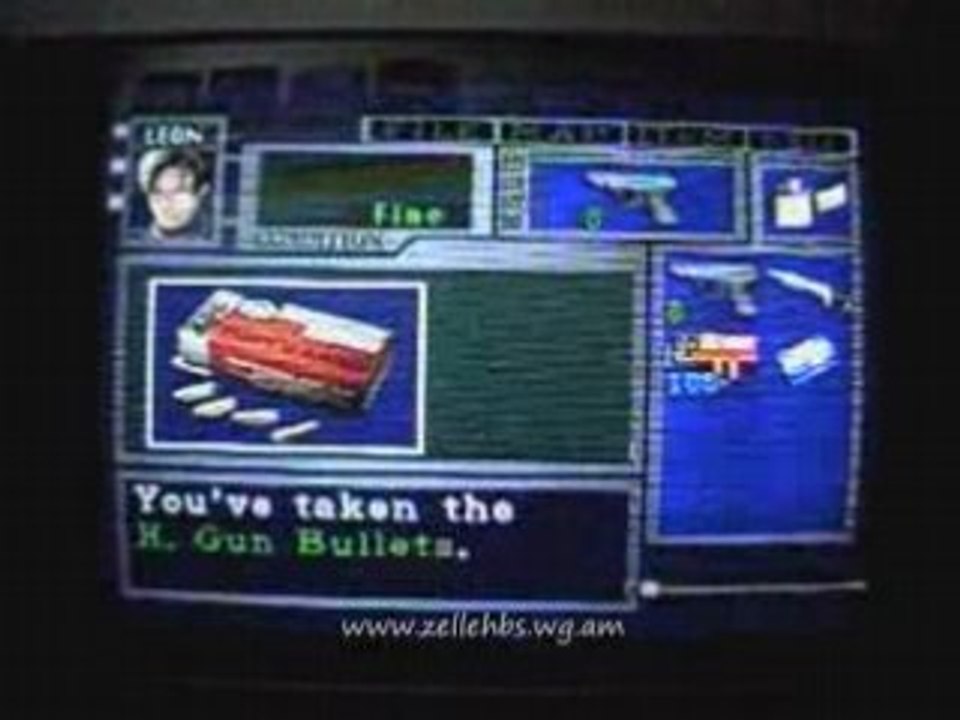 RESIDENT EVIL 2 MAGAZINE DEMO DISC Timed Demo