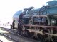 Locomotive à vapeur 241P17 à l'arrivée à Besançon