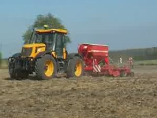 Semis de couvert végétal dans la Vienne