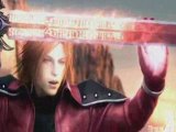 final fantasy VII crisis core combat et photo de personnage