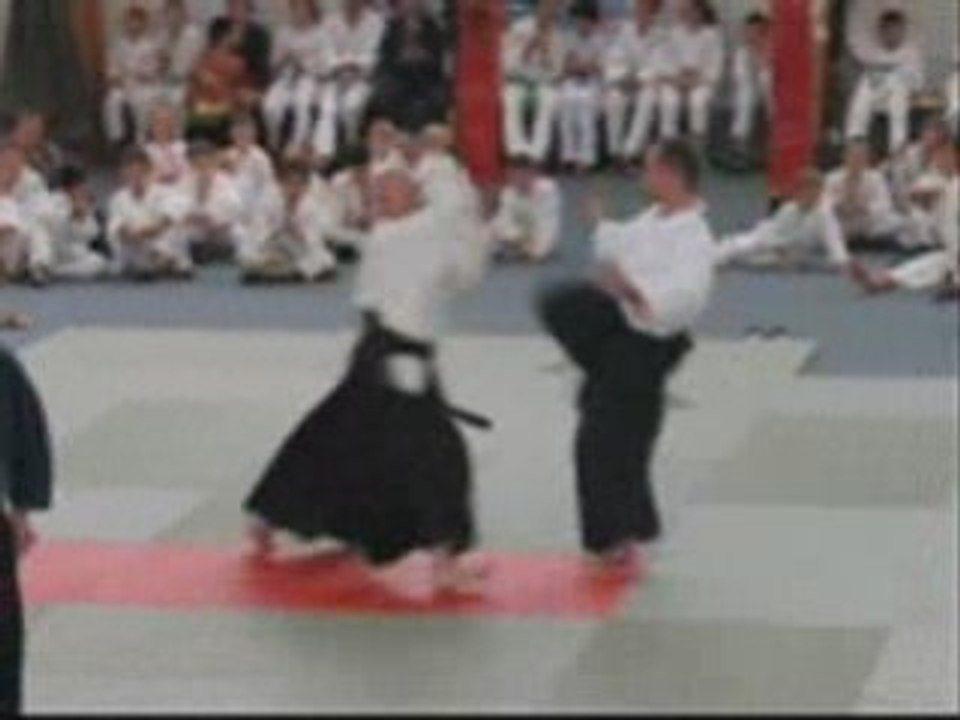 Démo Aïki 30 ans judo
