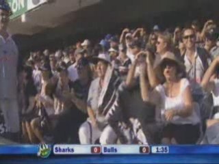 Percy gets up-ended by Habana