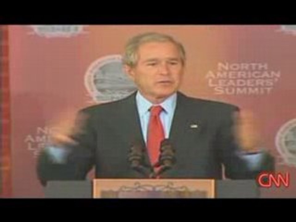 Pas de recession selon GWB