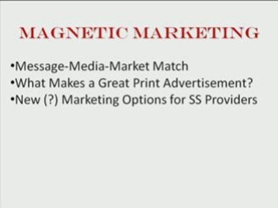 Marketing Home Care to Seniors and Caregivers