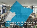 CONSEIL DE QUARTIER CITROËN / BOUCICAUT 190908