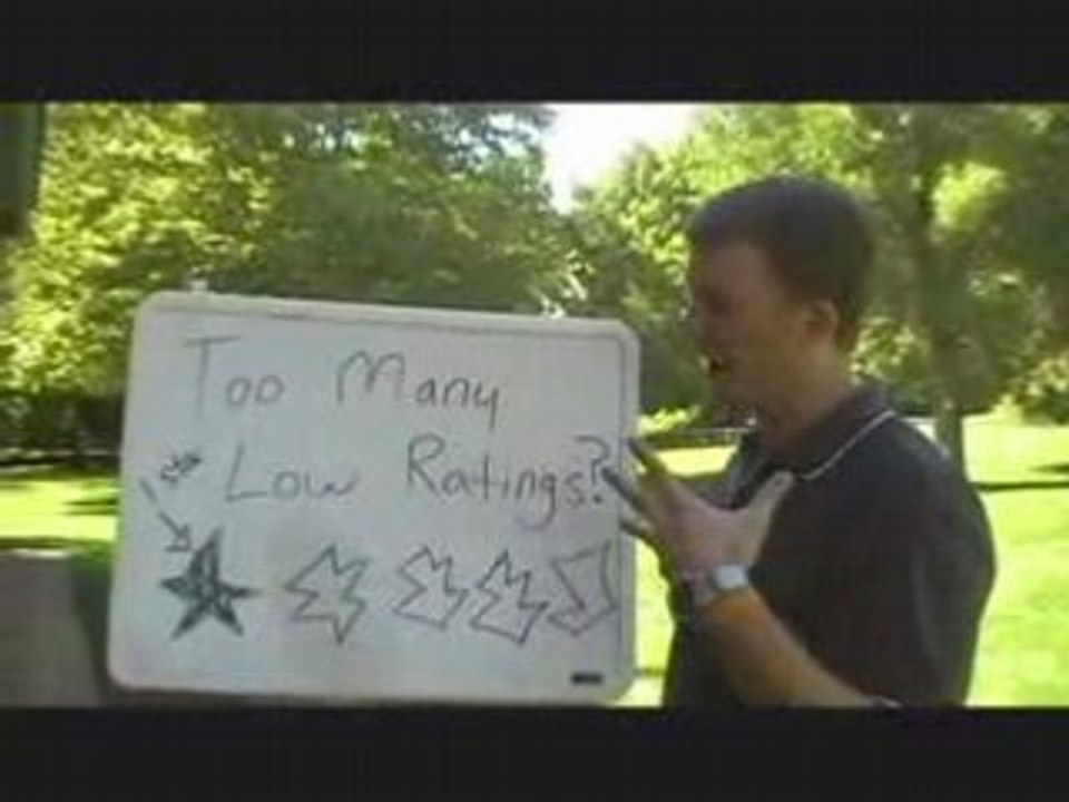 Low rating experiment. Let's see if they kick it off.