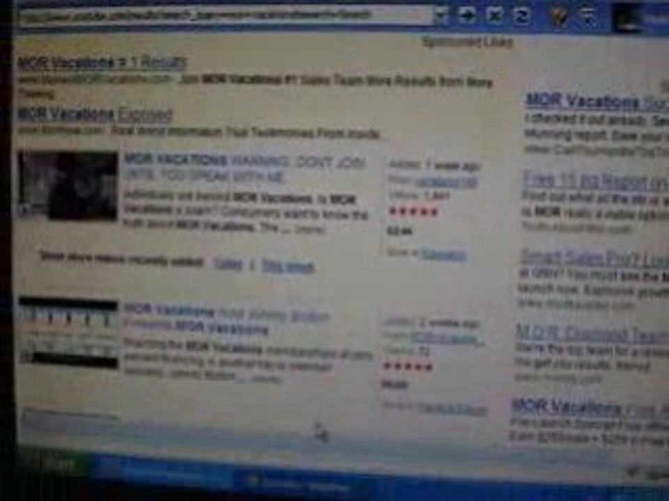 MOR  VACATIONS (M.O.R) IS THIS  A SCAM SEE PROOF.