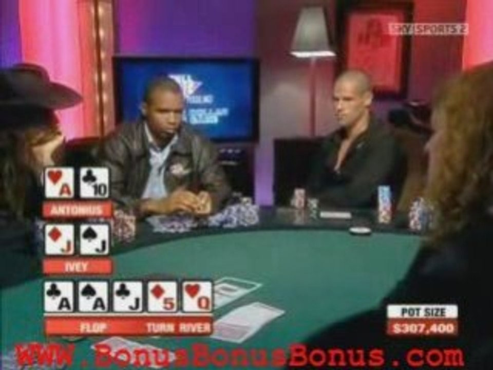 Phil Ivey vs Patrik Antonius in a 807k Cash Pot