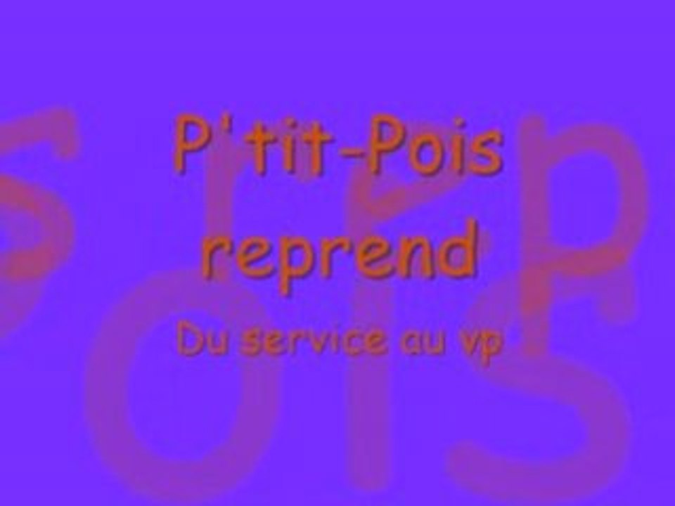 P'tit-Pois au vp