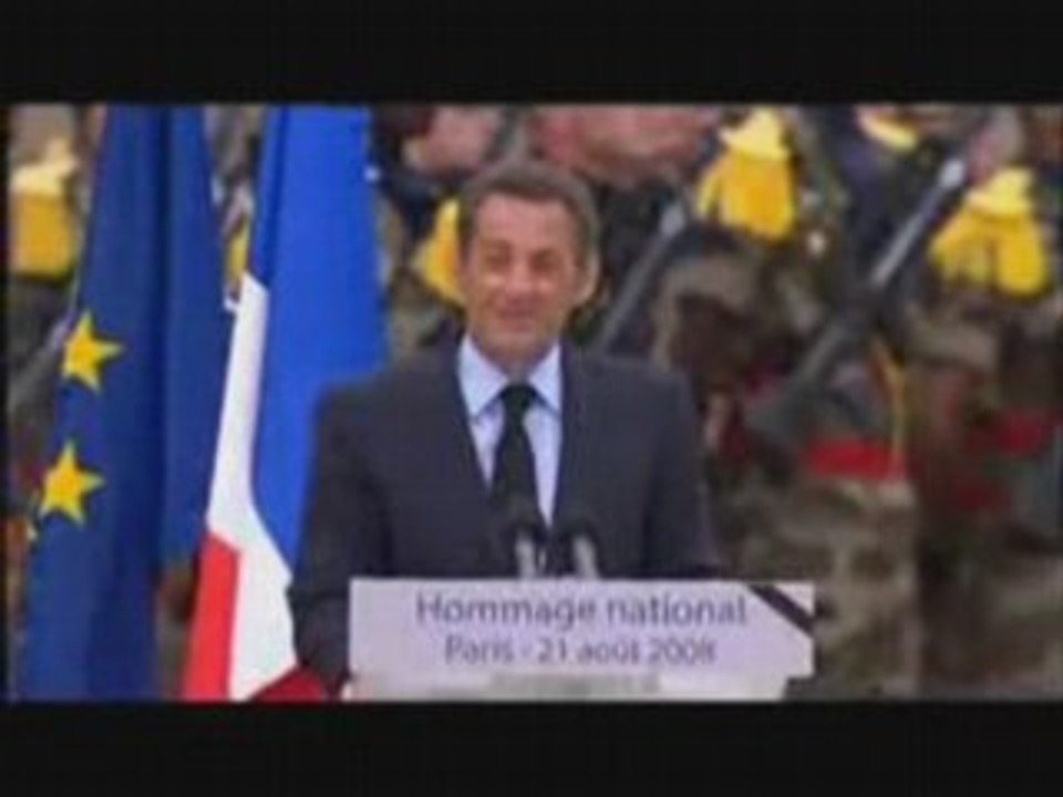 Hommage soldat français + musique