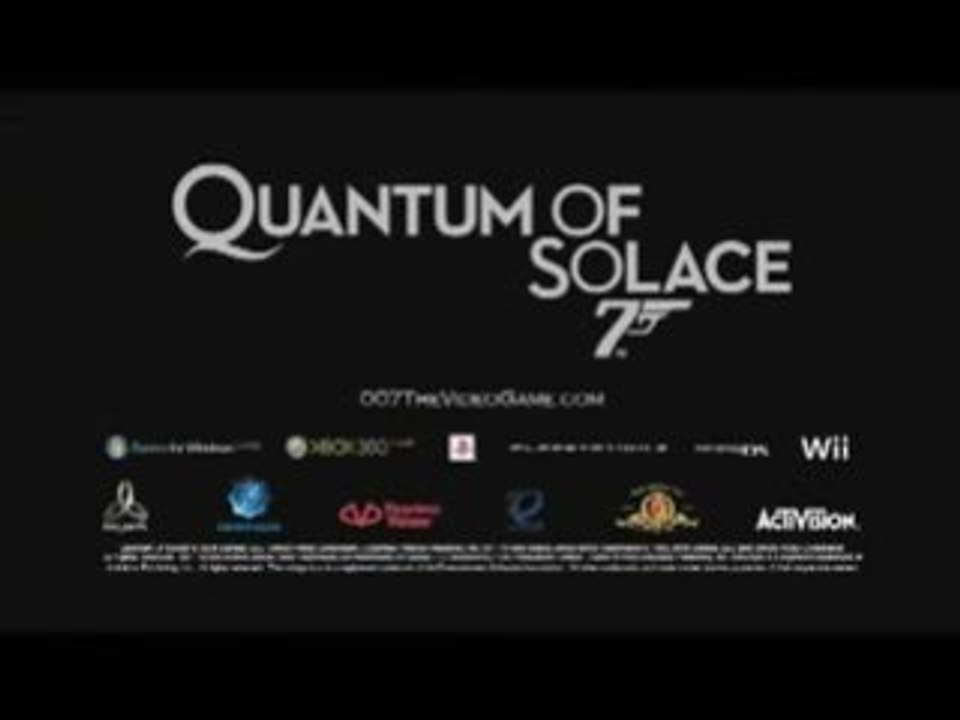 Quantum of Solace - Game Trailer