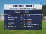 football L1 2008/09 Lorient - Caen : 1-1