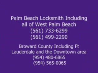 PARKLAND LOCKSMITH - (954) 796-2225