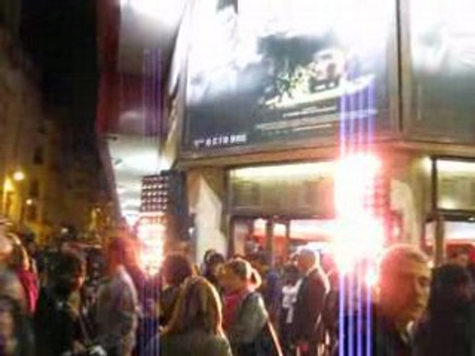 Avant-première de Go Fast au Grand Rex, sortie de salle