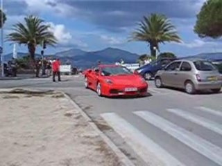 FERRARI PORTICCIO 1er CORSICA FERRARI TOUR AUTO