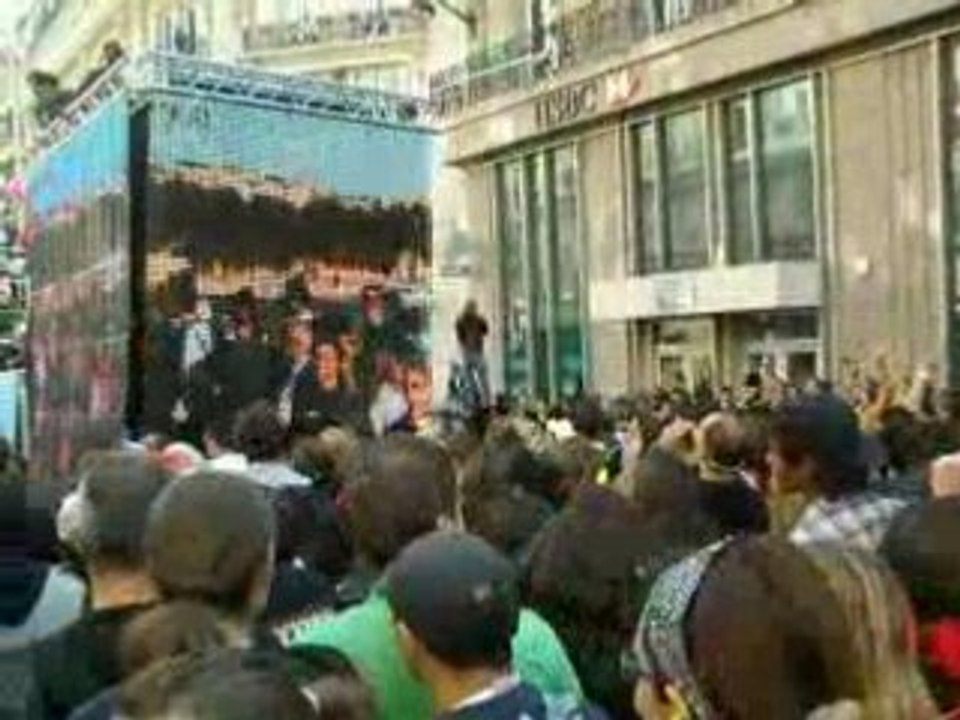 Techno parade 2008 Char de la Saison Culturelle Européenne