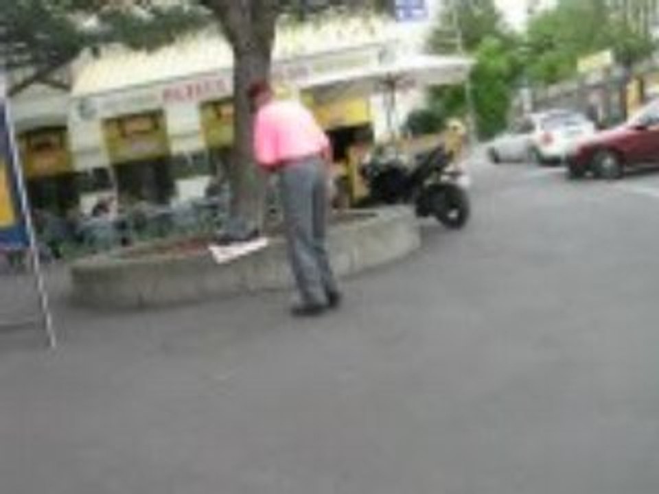 Homme bizarre a vevey