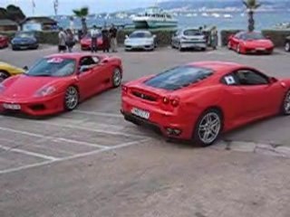 FERRARI PORTICCIO 1er CORSICA FERRARI TOUR AUTO