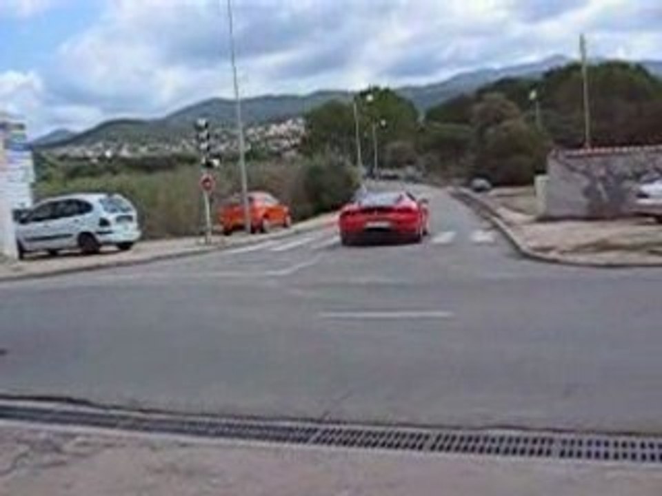 FERRARI PORTICCIO 1er CORSICA FERRARI TOUR AUTO