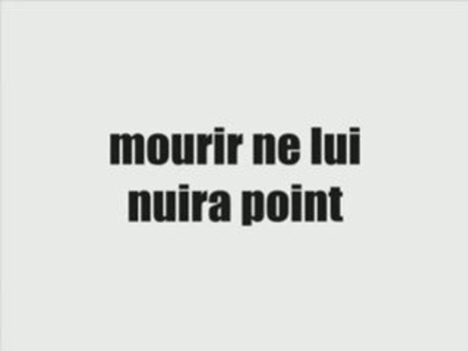 Entre la vie et la mort