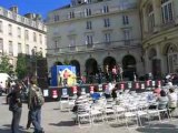 Rennes : musique place de la Mairie