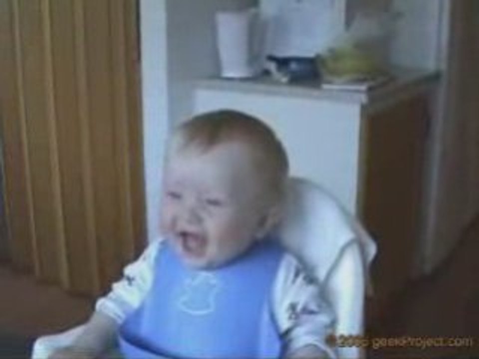 fou rire de bebe Vidéo Dailymotion