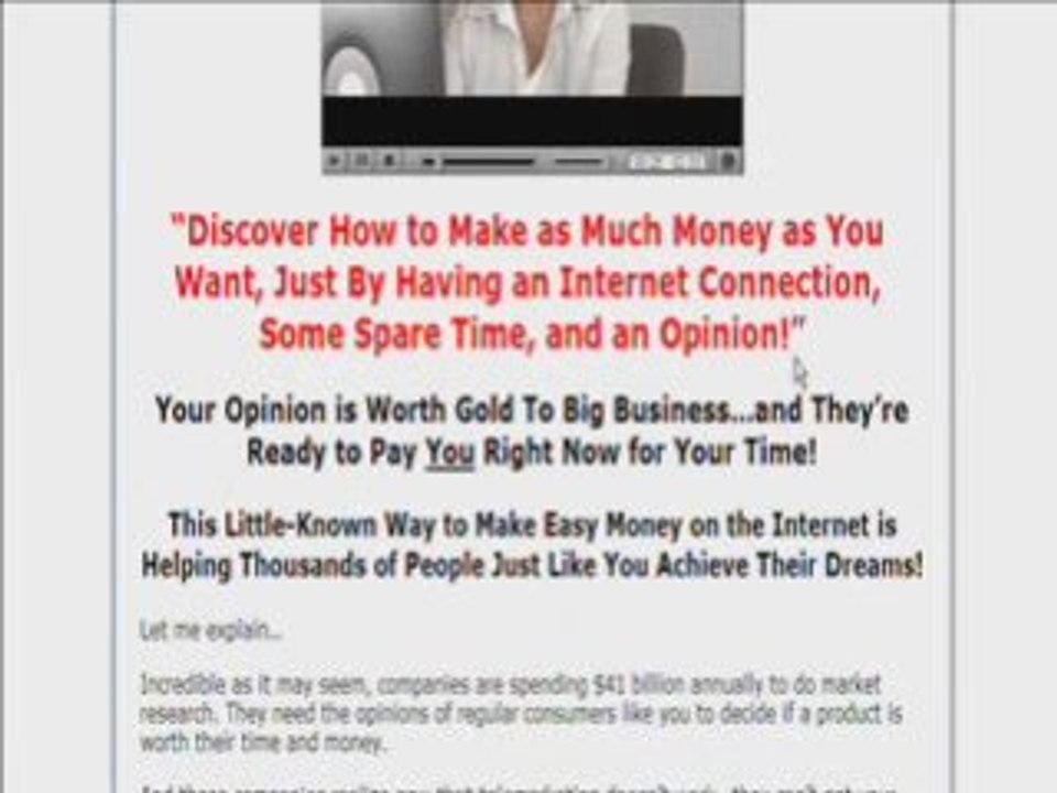 Your Opinions Can Get You Earnings of ...